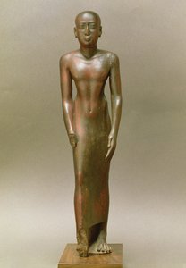 Statue of a standing male